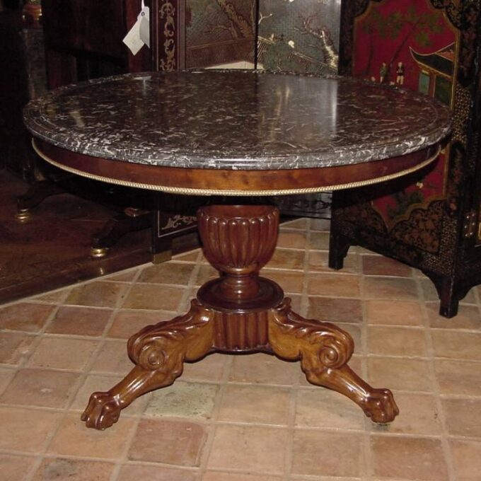19th C. Louis Philippe Gueridon Table