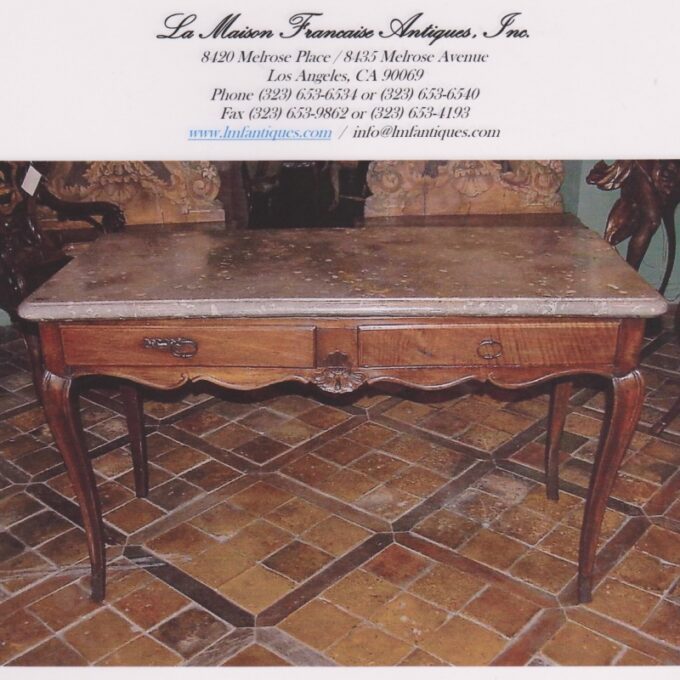 18th Century Regence Walnut Table - Image 3