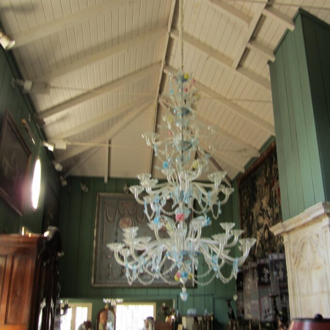 Exquisite And Rare 19th C. Murano Chandelier - Image 3