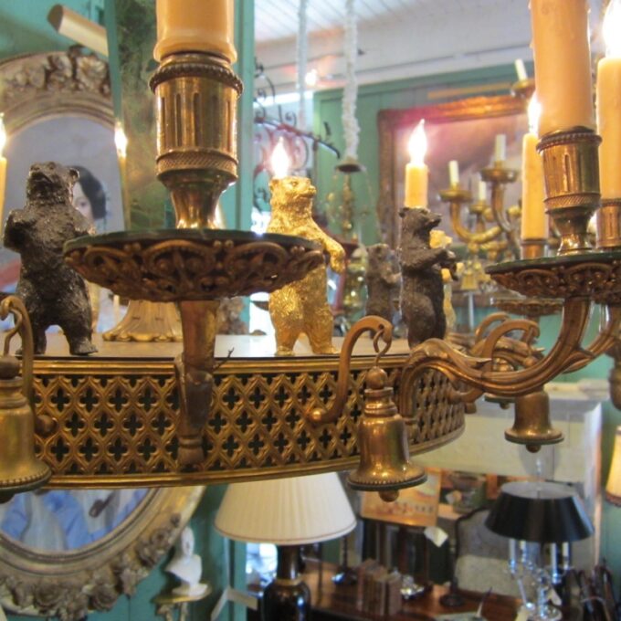 Very Rare 19th C. Russian Chandelier - Image 3