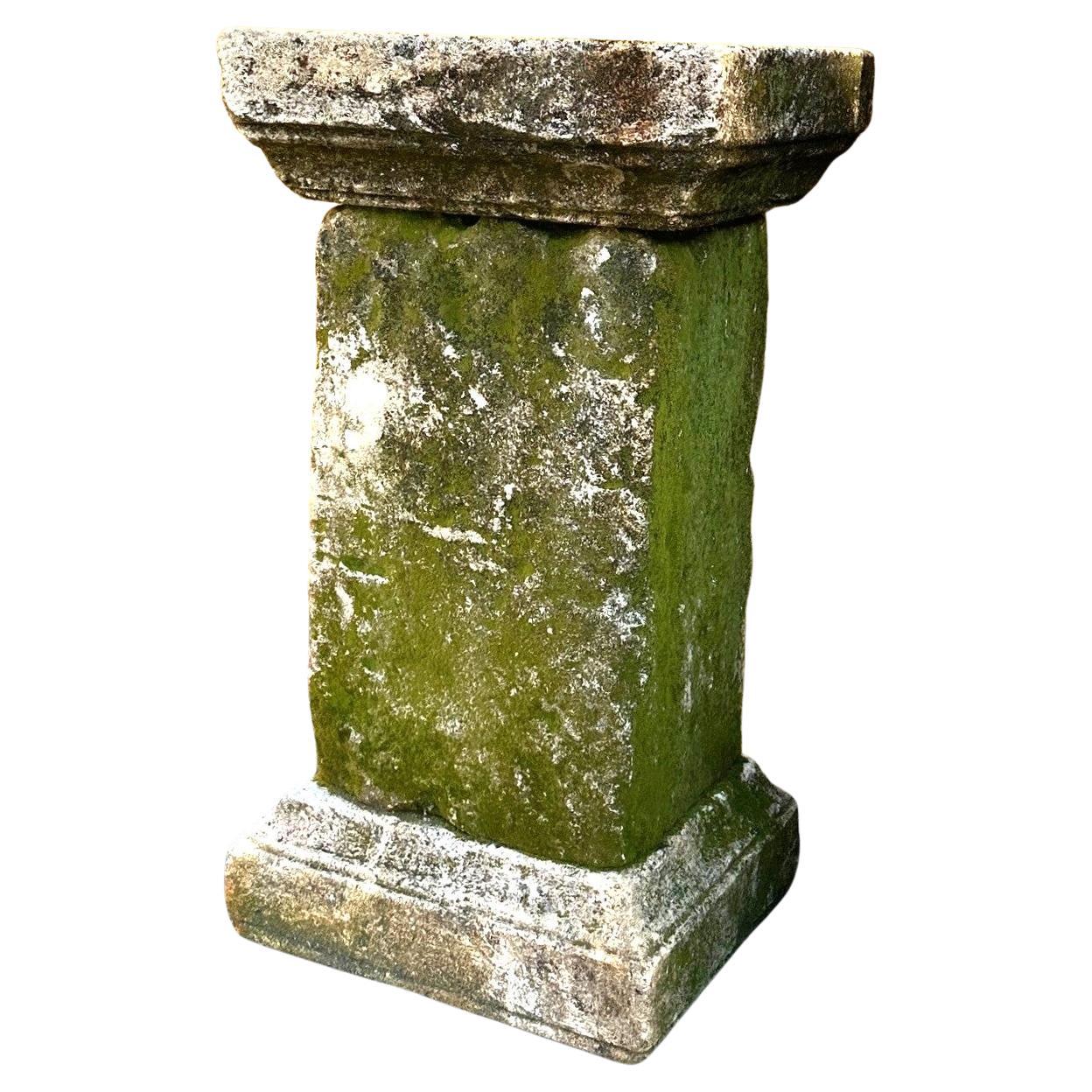 Late 18th early 19th Century Large Stone Pedestals (Copy)